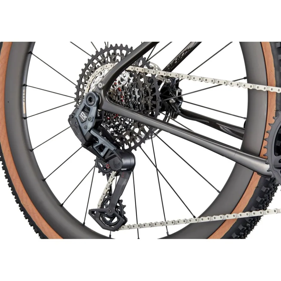 Gravelbikes Bikepacking < Cannondale TOPSTONE Carbon 1 Lefty AXS - Gravelbike - 2025 - zwart