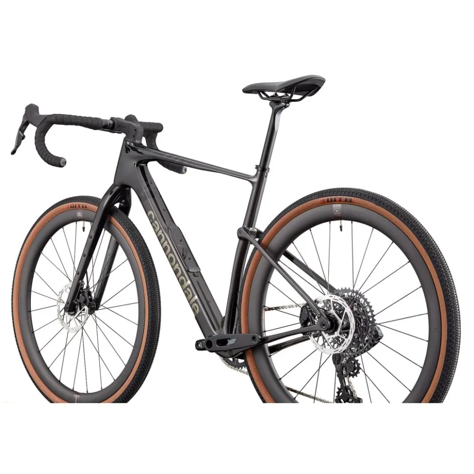 Gravelbikes Bikepacking < Cannondale TOPSTONE Carbon 1 - SRAM Rival AXS XPLR - Gravelbike - 2026 - zwart