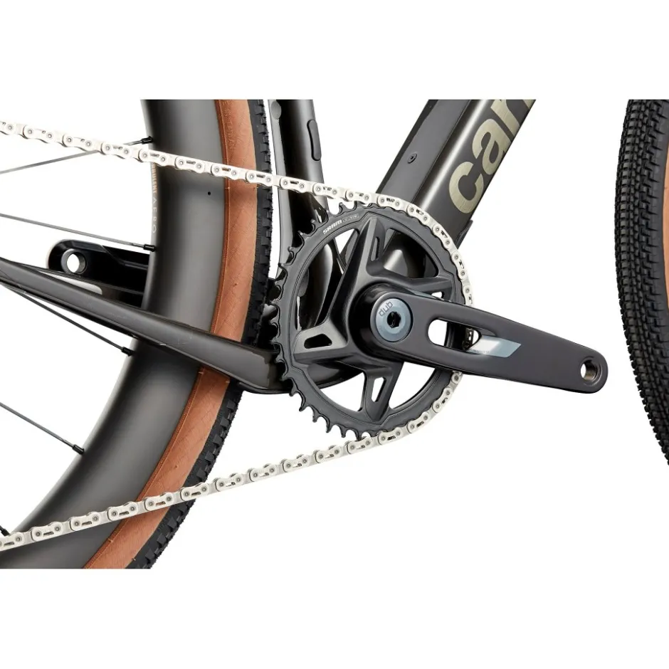Gravelbikes Bikepacking < Cannondale TOPSTONE Carbon 1 - SRAM Rival AXS XPLR - Gravelbike - 2026 - zwart