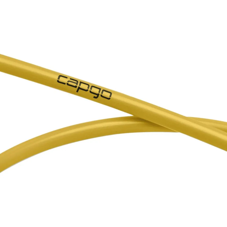 Bowdenkabels En Buitenkabels < capgo Schakelkabelhoes - Blue Line | 4mm | PTFE - mat goud | 3000mm