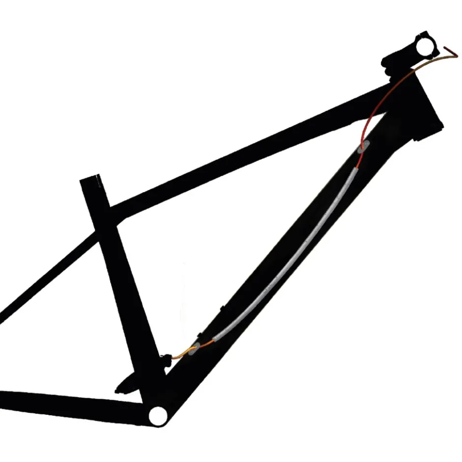 Bowdenkabels En Buitenkabels < capgo Schuimbekleding - Orange Line | Noise Protection - voor Schakelkabelhoes | 2000mm