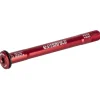 Carbon-Ti X-Lock EVO Steekas - 12x100mm - M12x1.5mm - Lengte 120mm - rood