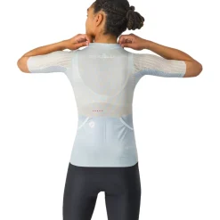 Castelli Free Speed 3 Race Fietsshirt met Korte Mouwen Dames - winter sky/silver moon 486