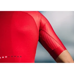 Castelli Aero Race 7.0 Fietsshirt met Korte Mouwen Heren - light black 085
