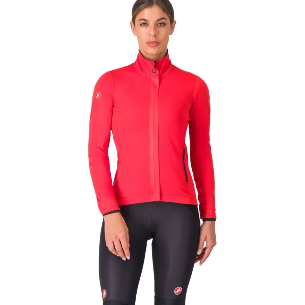 Castelli Alpha 150 Jas Dames - hibiscus/black 081