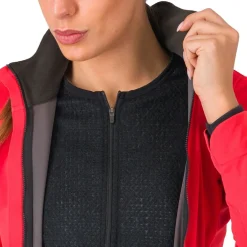 Castelli Alpha 150 Jas Dames - hibiscus/black 081