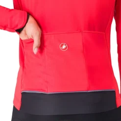 Castelli Alpha 150 Jas Dames - hibiscus/black 081