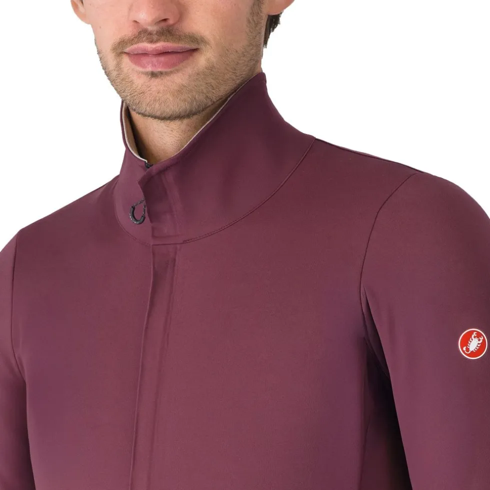 Castelli Alpha 150 Jas Heren - deep bordeaux/clay 625