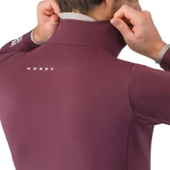 Castelli Alpha 150 Jas Heren - deep bordeaux/clay 625