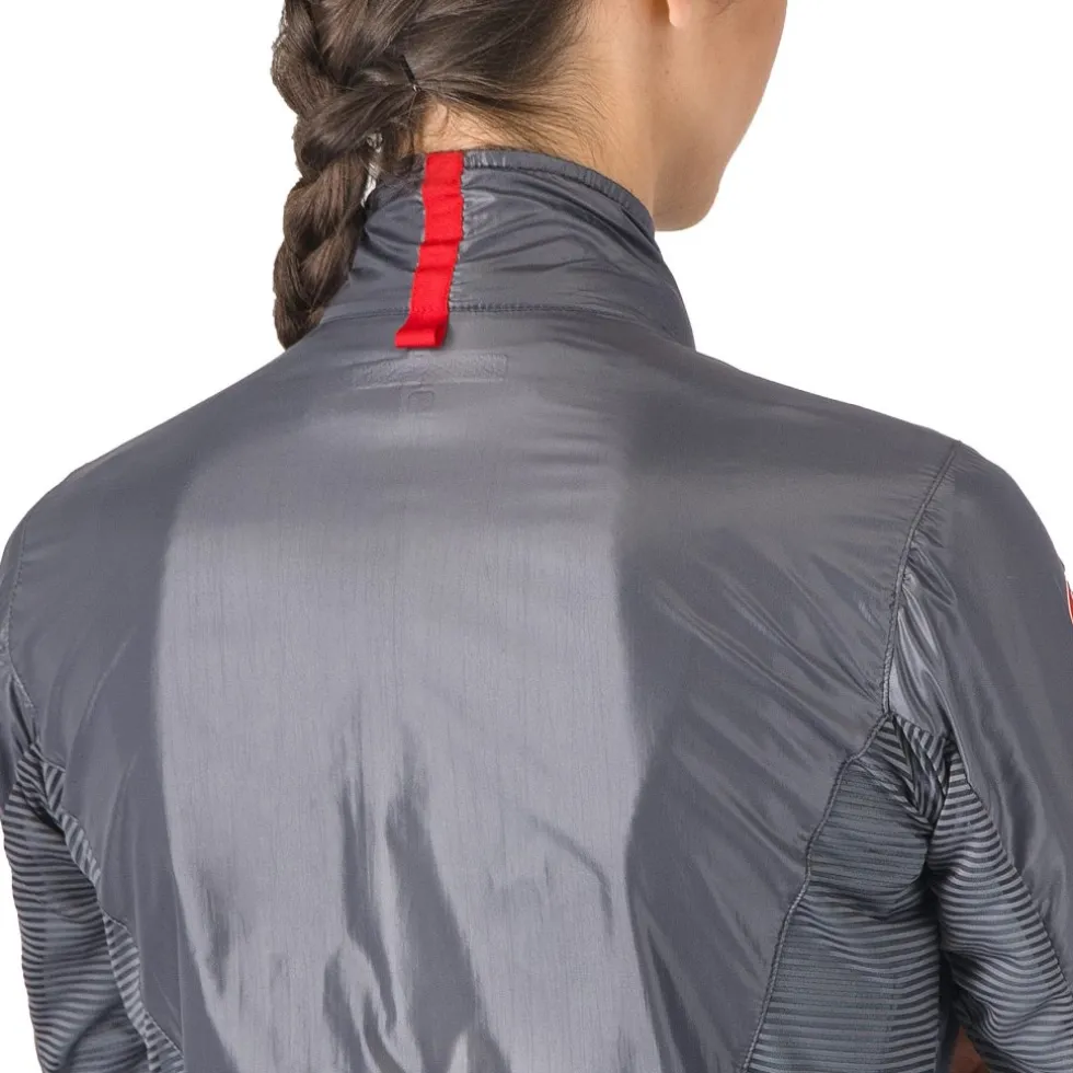 Castelli Aria Shell Jas Dames - dark grey 030