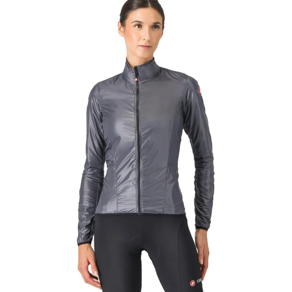Castelli Aria Shell Jas Dames - dark grey 030