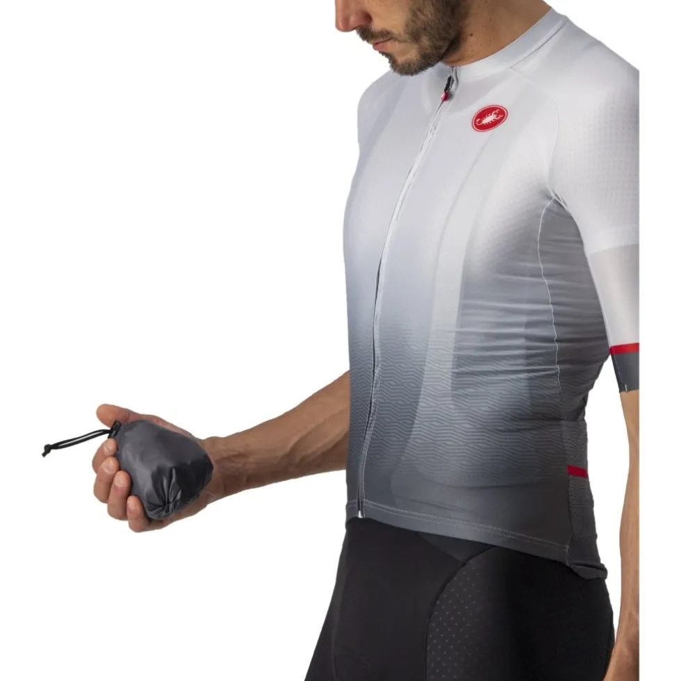 Castelli Aria Shell Jas Heren - dark grey 030