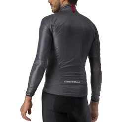 Castelli Aria Shell Jas Heren - dark grey 030