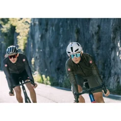 Castelli Aria Shell Jas Heren - silver grey 870