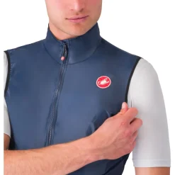 Castelli Aria Vest Heren - belgian blue 424