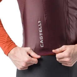 Castelli Aria 2 Vest Heren - deep bordeaux 625