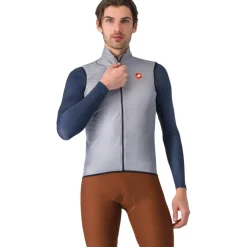 Castelli Aria Vest Heren - silver grey 870