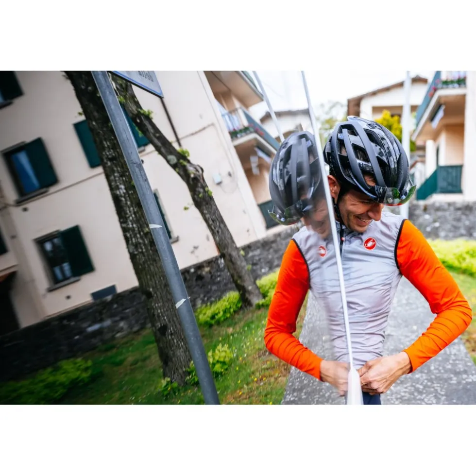Castelli Aria Vest Heren - silver grey 870