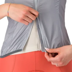 Castelli Aria 2 Vest Vrouwen - silver grey 870
