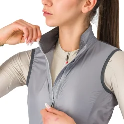 Castelli Aria 2 Vest Vrouwen - silver grey 870