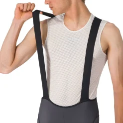 Bib Shorts|Wielrenbroeken < Castelli Copetizione 2 Fiethort et Brete Heren - dark grey 030