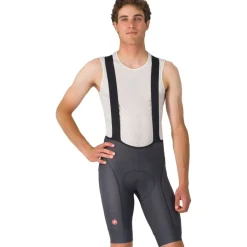 Bib Shorts|Wielrenbroeken < Castelli Copetizione 2 Fiethort et Brete Heren - dark grey 030