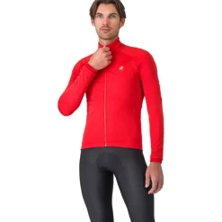 Racefietsjacks|Winterjassen < Castelli Copetizione Ja Heren - rood 023