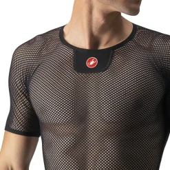 Castelli Core Mesh 3 SS Hemd met Korte Mouwen Heren - zwart 010