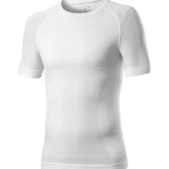 Ondershirts < Castelli Core Seamless Hemd met Korte Mouwen Heren - wit 001