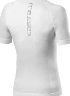 Ondershirts < Castelli Core Seamless Hemd met Korte Mouwen Heren - wit 001