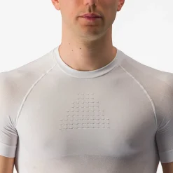 Ondershirts < Castelli Core Seamless Hemd met Korte Mouwen Heren - wit 001