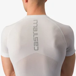 Ondershirts < Castelli Core Seamless Hemd met Korte Mouwen Heren - wit 001