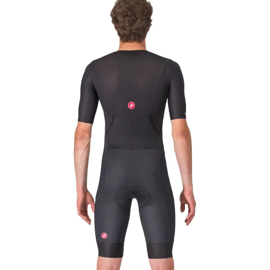 Trisuits|Trisuits < Castelli Core Tri Racebody Korte ouw Heren - zwart 010