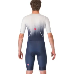 Trisuits|Trisuits < Castelli Core Tri Racebody Korte ouw Heren - begian bue/white 424