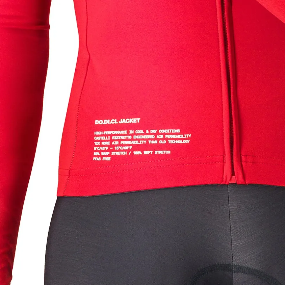 Castelli Do.Di.Ci. Jas Heren - rich red 645