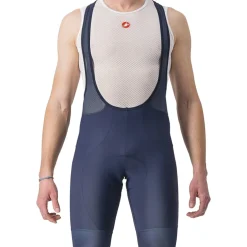 Castelli Entrata 2 Fietsshorts met Bretels Heren - belgian blue 424