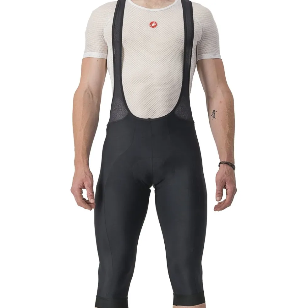 Castelli Entrata 2 3/4 Fietsshorts met Bretels Heren - zwart 010