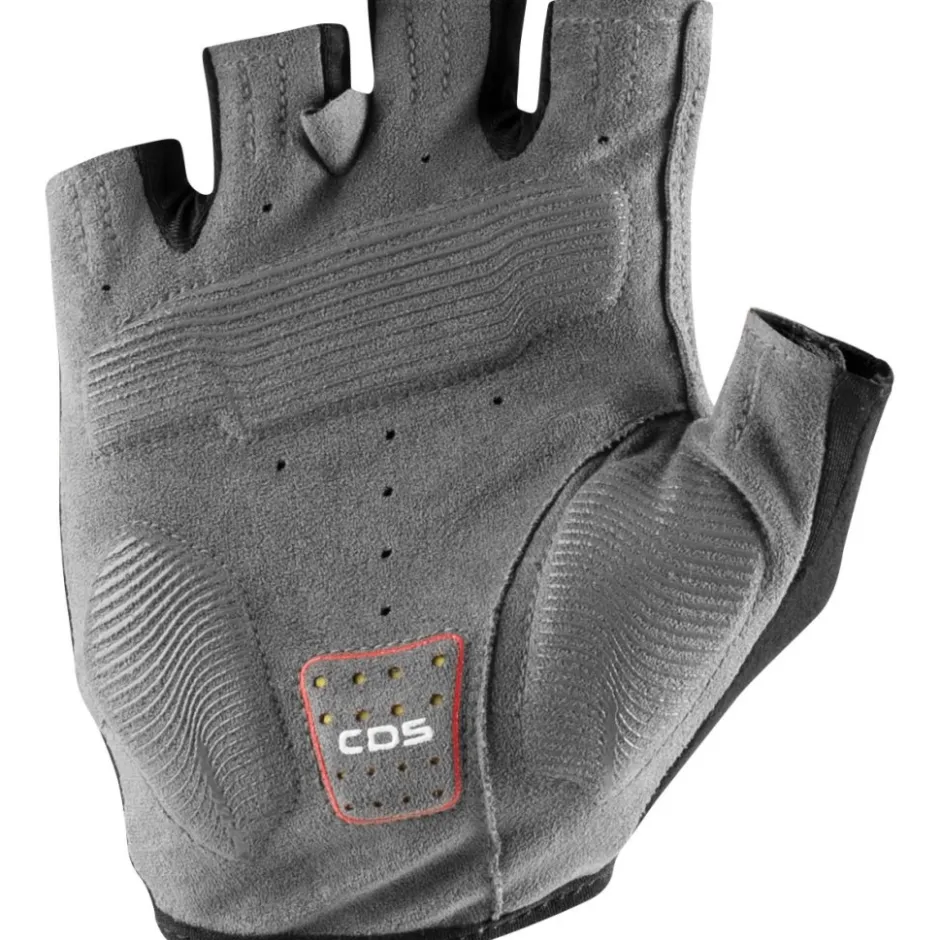 Wielerhandschoenen < Castelli Entrata V Handschoenen met Korte Vingers - light black 085