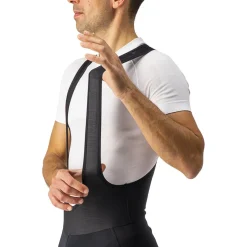 Castelli Entrata Wind Fietsbroek met Bretels Heren - zwart 010