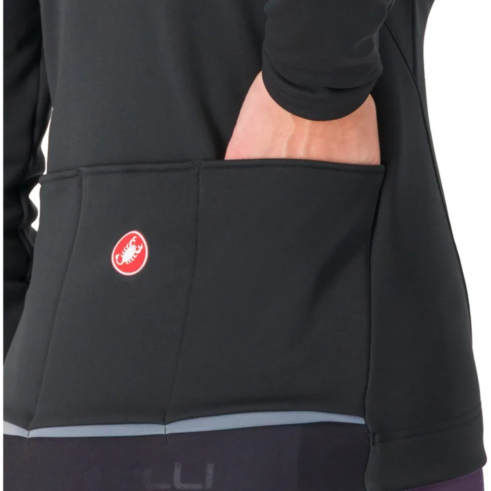 Castelli Espresso Air Jas Dames - light black 085