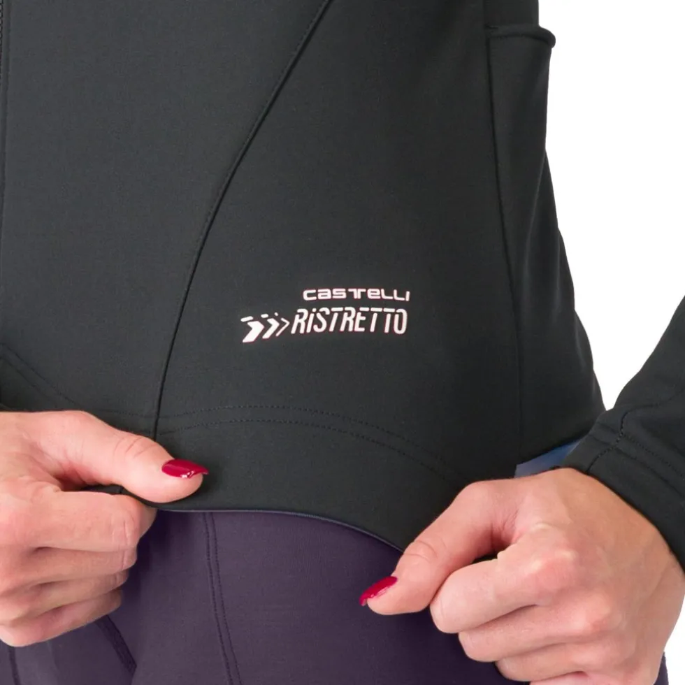 Castelli Espresso Air Jas Dames - light black 085