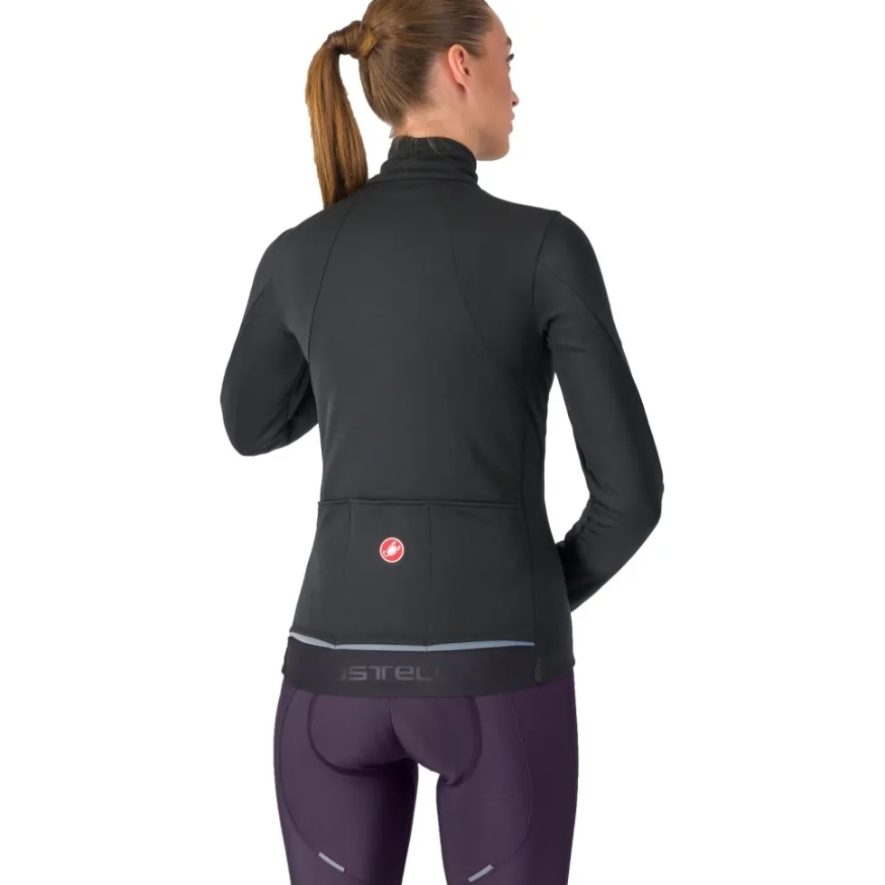 Castelli Espresso Air Jas Dames - light black 085