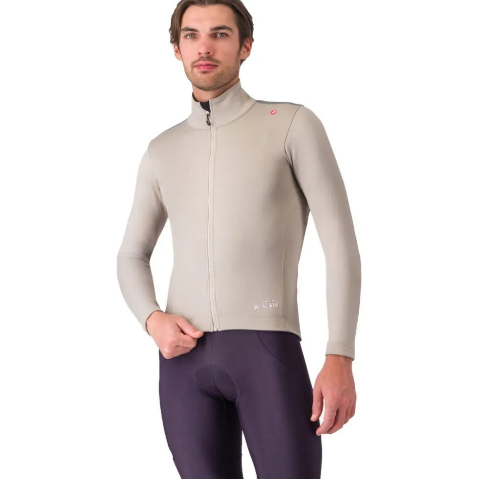 Castelli Espresso Air Jas Heren - clay 294