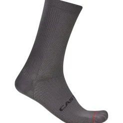 Fietssokken < Castelli Espresso 18 Sokken - smoky grey 021