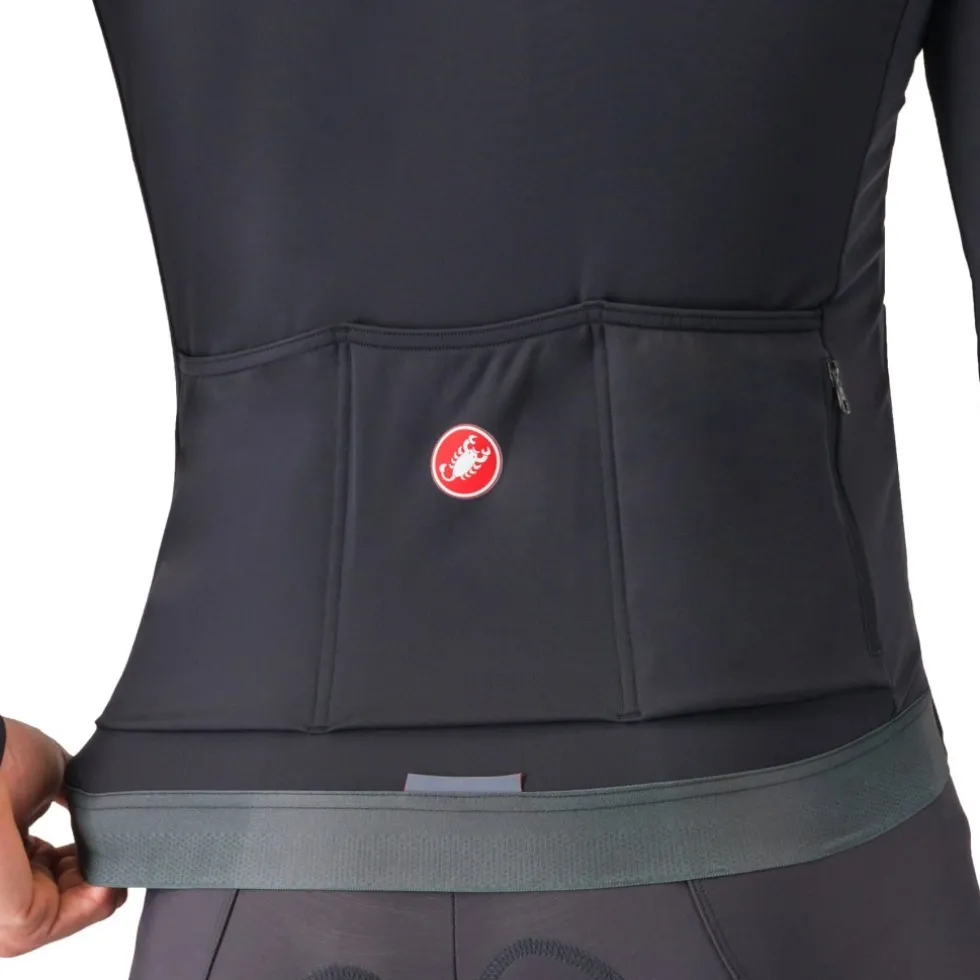 Castelli Espresso Thermoshirt Heren - light black 085