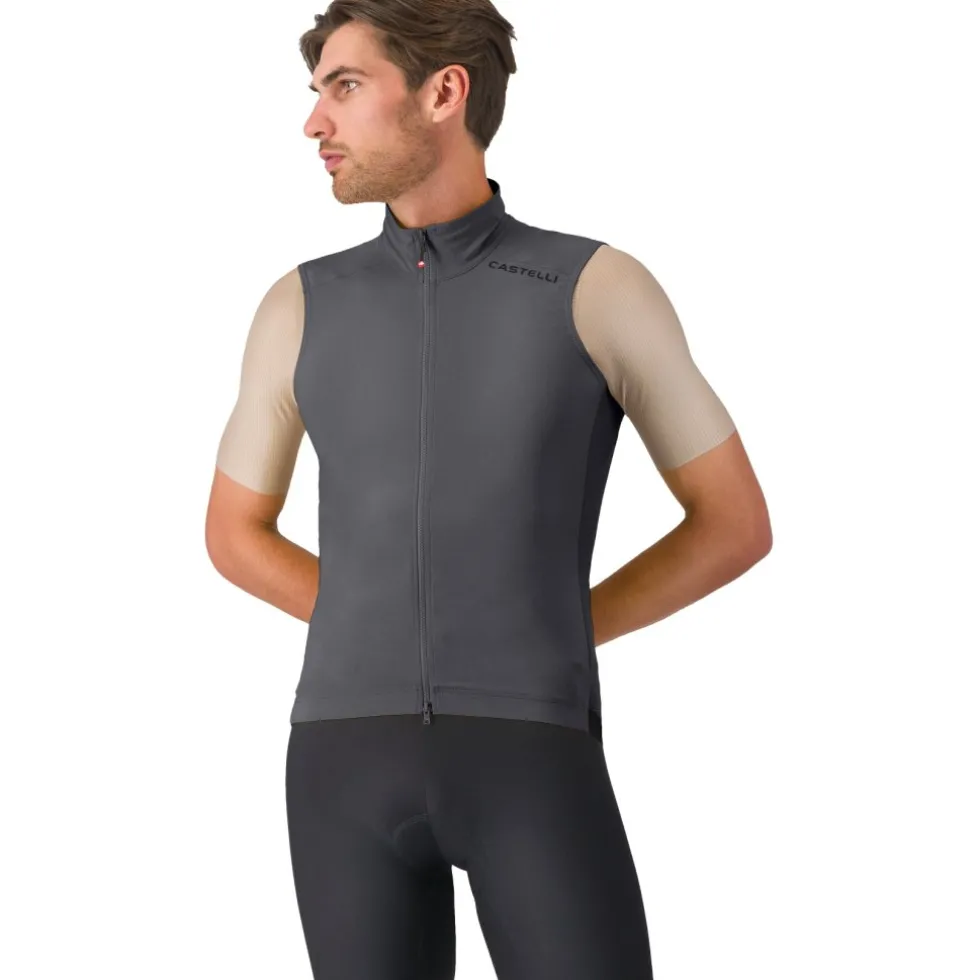 Castelli Espresso 2 Vest Heren - smoky grey 021