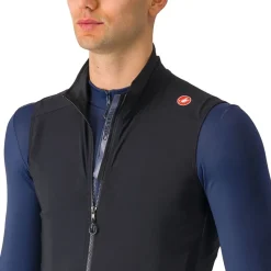 Vesten < Castelli Espresso Vest Heren - light black 085