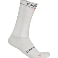 Fietssokken < Castelli Fast Feet 4 Sokken - white 001