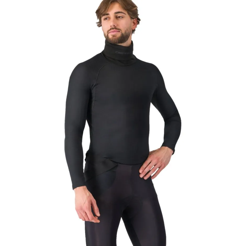 Ondershirts < Castelli Fander 2 High Neck Warer Hed et ange ouwen Heren - zwart 010