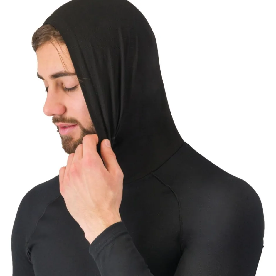 Ondershirts < Castelli Fander 2 High Neck Warer Hed et ange ouwen Heren - zwart 010